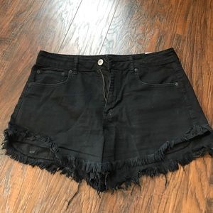 American eagle high rise festival shorts